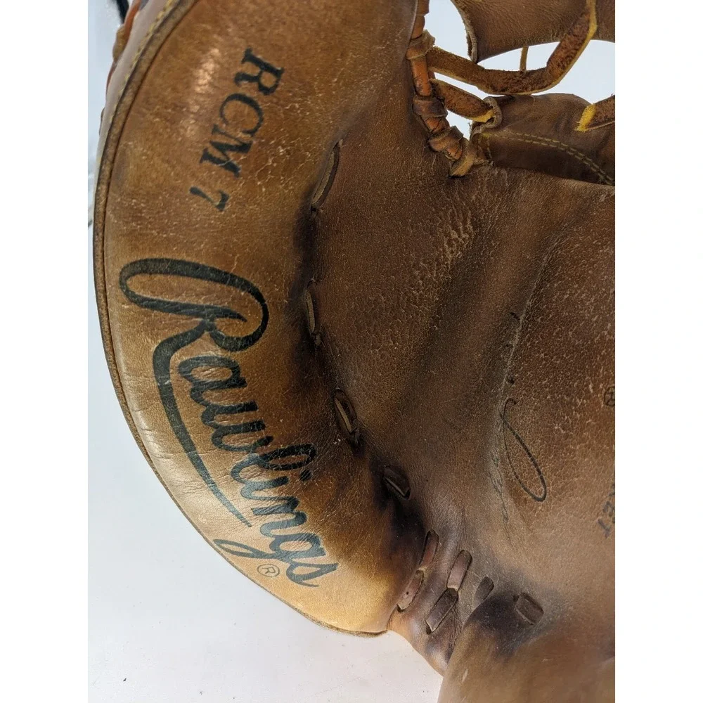 Rawlings Fastback Catchers Mitt RCM7 Mike Piazza Dual Wing *READ*  RHT B3